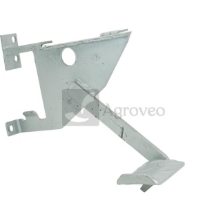 Wspornik akumulatora schodkowy lewy z pedałem metalowy Ursus C360 65646655070 46.65.507.0