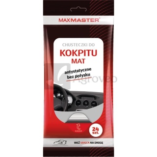Chusteczki nawilżane do kokpitu 24szt. 36119