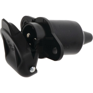 Gniazdo elektryczne 3-biegunowe 12V z 3 wtykami montaż na 2 wkręty 69325034100 25034100