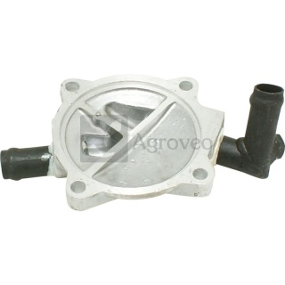 Pokrywa wymiennika ciepła chłodnicy oleju z kranikiem Ursus C385 89016010 65689016010 89016010