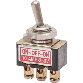 Przełącznik elektryczny włącznik 3-położeniowy 12/24V na wsuwki uniwersalny 693P3P1 P3-P1