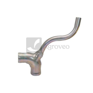 Kolanko przewód wodny z wyjściem do nagrzewnicy mały MF Ursus 80013090 65680013090 80013090