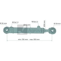Siłownik hydrauliczny 656882769091 88.276.9091/CJ2*50/28/300 Siłownik hydrauliczny 656882769091 88.276.9091/CJ2*50/28/300
