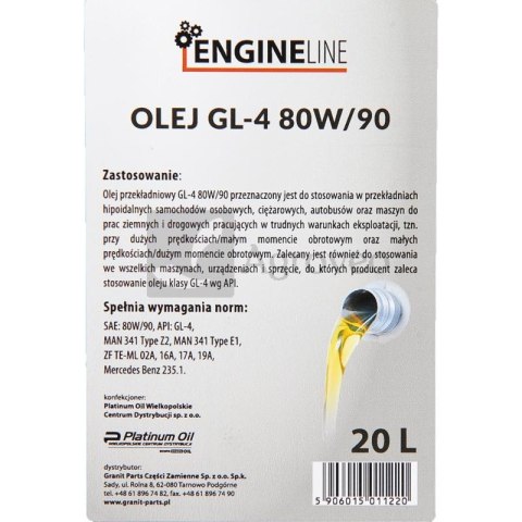 Hipol GL-4 80W-90 6271007 Hipol GL-4 80W-90 6271007