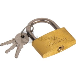 Kłódka mosiężna 627121406 Z1406