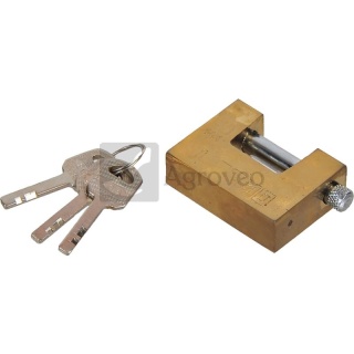 Kłódka trzpieniowa mosiężna 627127211 Z7211