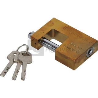 Kłódka trzpieniowa mosiężna 627127214 Z7214