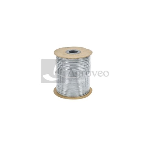 Linka stalowa w powłoce PCV 627307004-100M 307004-100M Linka stalowa w powłoce PCV 627307004-100M 307004-100M