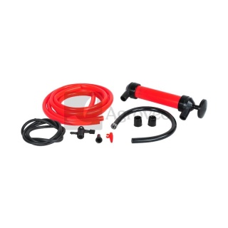 Pompka pompa do płynów i powietrza 3w1 wielofunkcyjna czerwona A0070