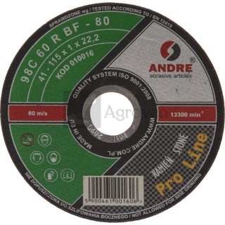 Tarcza do betonu 62740010016 10016