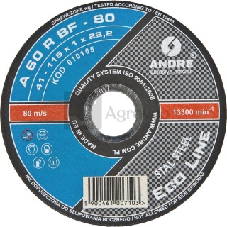 Tarcza do cięcia stali 62740115122 401 15 122