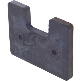 Łopatka gumowa podajnika 6875040170271 5040/17-027/1