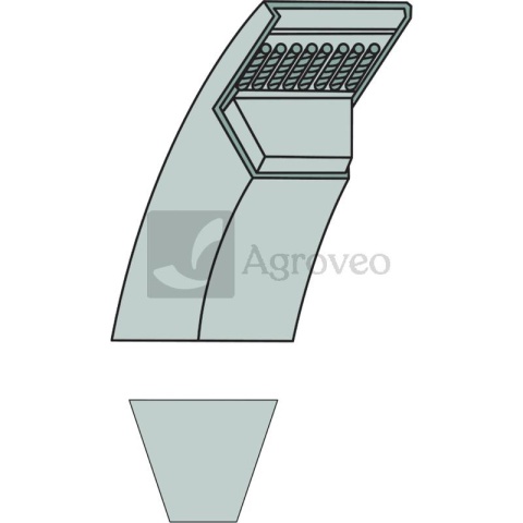 Pasek klinowy 68720X1252050 5-2050, H20x12