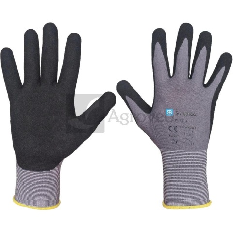 Rękawice poliamidowe z lycrą FLEX 4 648F4-07