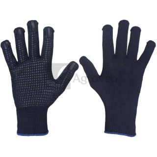 Rękawice poliestrowo - bawełniane, SWG-PSD 648SPG-10 SWG-PSD
