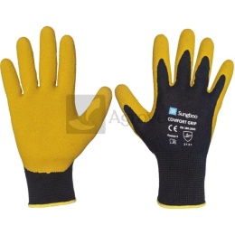 Rękawice z włókna bambusowego COMFORT GRIP 648CG-08