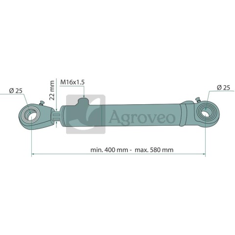 Siłownik hydrauliczny 656CJ24022190 CJ2F*40/22*190 Siłownik hydrauliczny 656CJ24022190 CJ2F*40/22*190