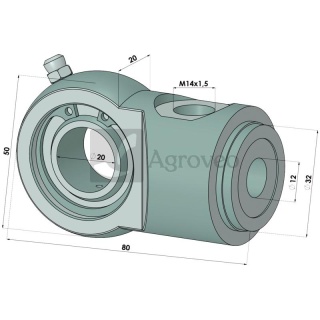 Końcówka cylindra KC32 679KCCJ32 KCC J32