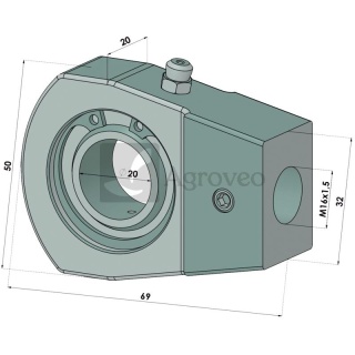 Końcówka tłoczyska 679G1F20 KT2*32