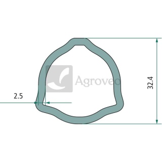 Łącznik wałka odbioru mocy 6797027001120