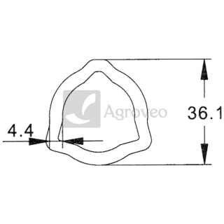 Łącznik wałka odbioru mocy 6797027001150