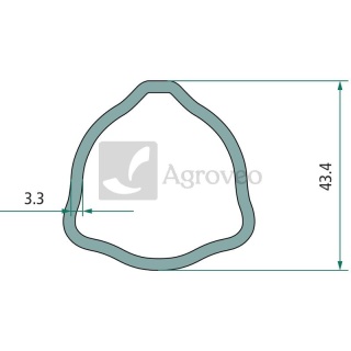 Łącznik wałka odbioru mocy 6797027001160