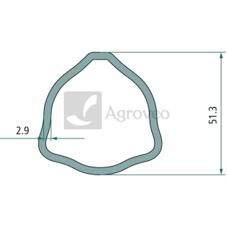 Łącznik wałka odbioru mocy 6797027001180