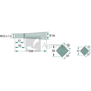 Ząb 67943006002003 43006002003PL