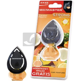 Zapach samochodowy STRONG TROPIC FRUITS + ZAPAS 35579