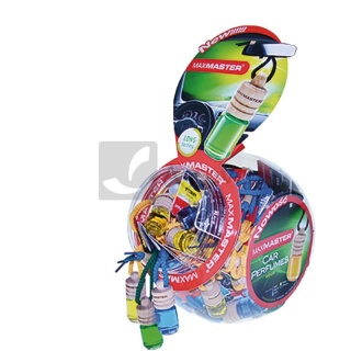 Zapach olejek samochodowy mix. MAXMASTER 60 sztuk 29778