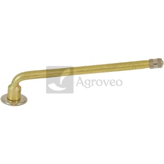 Zawór wentyl powietrzny kątowy prosty dętkowy 20x126mm 98 st. TR-126 V30211