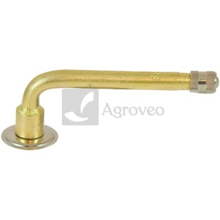 Zawór wentyl powietrzny kątowy prosty dętkowy 22x74mm 90 st. TR-74 V30218