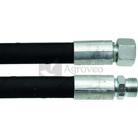 Przewód hydrauliczny jednooplotowy 667AB101500 AB 10 1SN 500 Przewód hydrauliczny jednooplotowy 667AB101500 AB 10 1SN 500
