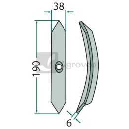 Redliczka jednootworowa 69132RS2978S-10 1417/00-019/0P