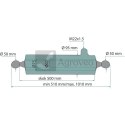 Siłownik hydrauliczny 699S1691660250 S169-16-60/2/50