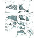Zgarniacz skiby 6911067910070 1067/91-007/0 Zgarniacz skiby 6911067910070 1067/91-007/0