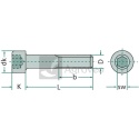 Śruba z łbem walcowym M8x20 DIN 912 485912 08X020 08V Śruba z łbem walcowym M8x20 DIN 912 485912 08X020 08V