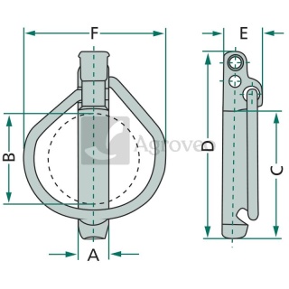Zestaw zawleczek zatrzaskowych 4990371