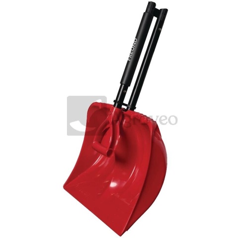 Łopata do śniegu plastikowa 49cm składan 11044058 2030616