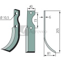 Nóż glebogryzarki 180EUR-03R Nóż glebogryzarki 180EUR-03R