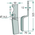 Nóż rotacyjny 180HOW-54L 181745