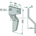 Nóż rotacyjny 180MAS-17L