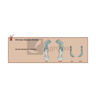 Nóż wygięty 180FER-10L 496366