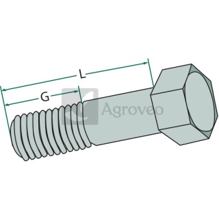 Śruba z nakrętką 18030-1647