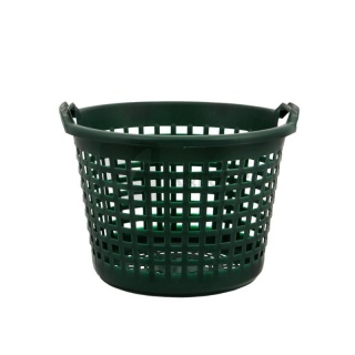 Kosz ogrodowy zielony, okrągły, 25 kg 7651313802