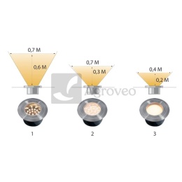 Reflektor wpuszczany Onyx 60 R1 76500031