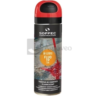 Spray do znakowania czerwony Fluo TP 11467543