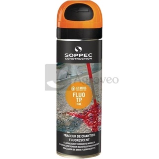 Farba geodezyjna pomarańczowa Soppec Fluo TP 500ml 11483350