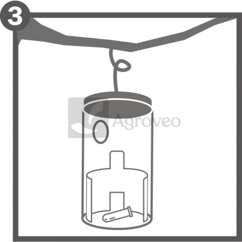 Zapasowa przynęta do pułapki na ćmy bukszpanowe 7651445001KS