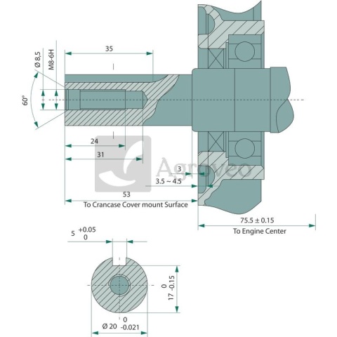 Silnik G200FD 55800350 T057000143-0005087 Silnik G200FD 55800350 T057000143-0005087